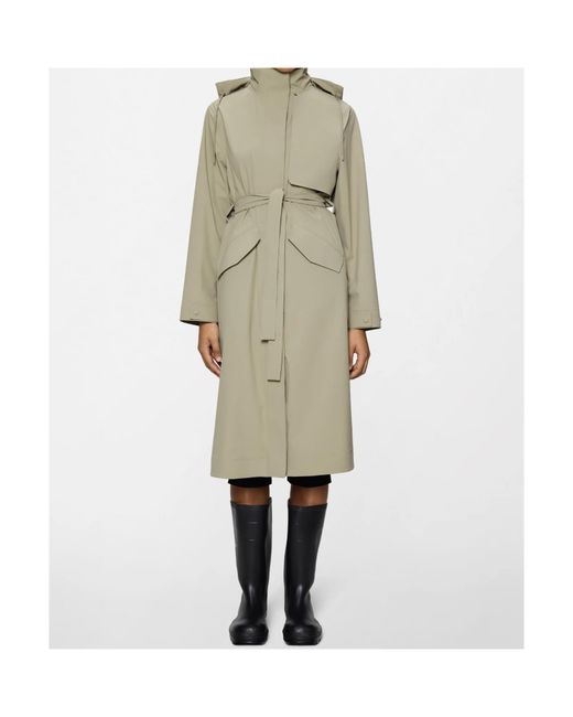 Rains Natural Suva Hooded Parka