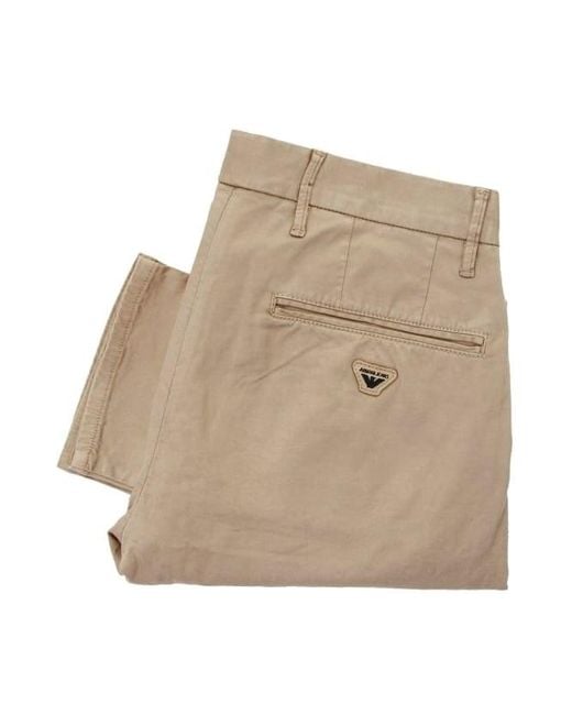 Armani Jeans Natural Tapered Jeans for men
