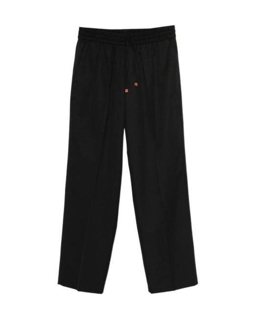 Drole de Monsieur Black Drôle De Monsieur Elastic Waist Pants for men