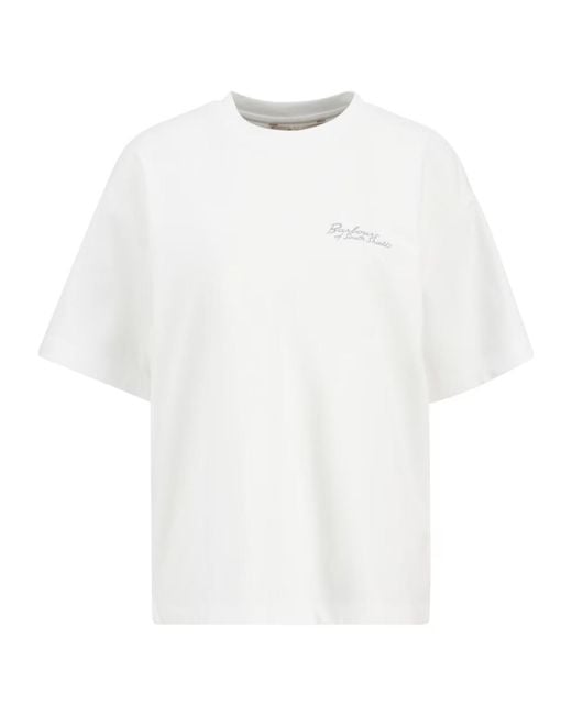 Barbour White Kirby Graphic T-Shirt