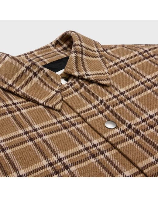 Céline Brown Overshirt for men