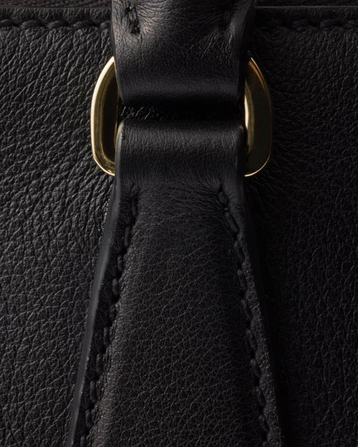 Prada Black Galleria Small Leather Bag