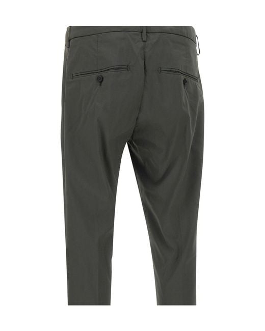 Dondup Gray Gaubert Slim-Fit Pants for men