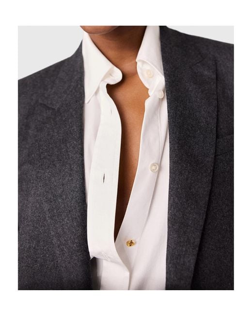 Stella McCartney Black Single-Breasted Tailored Blazer