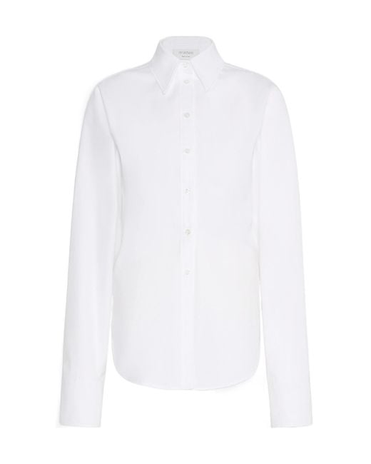 Sportmax White Long-Sleeved Shirt
