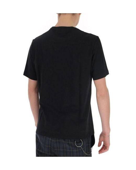 Neil Barrett Black Short-Sleeved T-Shirt for men
