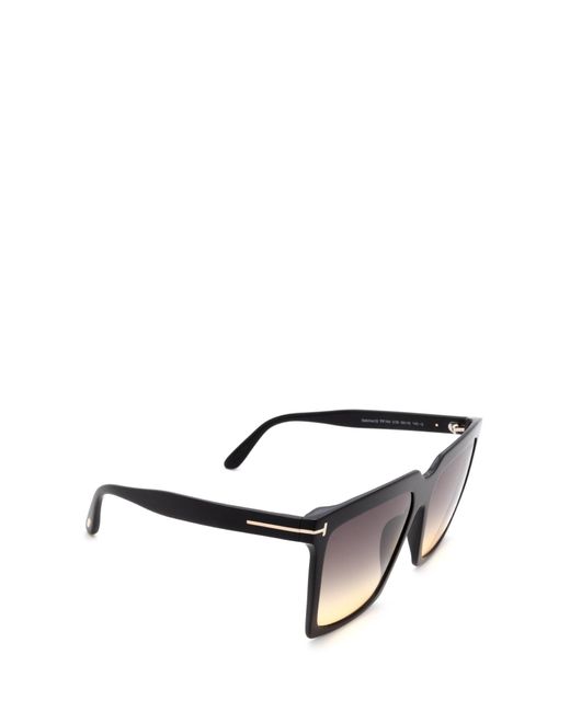 Tom Ford Multicolor Eyewear Sabrina Oversized-Frame Sunglasses