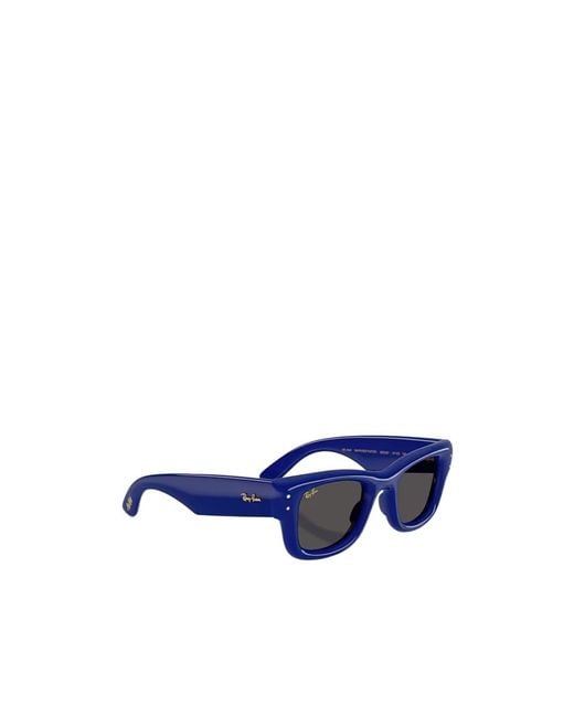 Ray-Ban Blue Geometric Frame Sunglasses for men