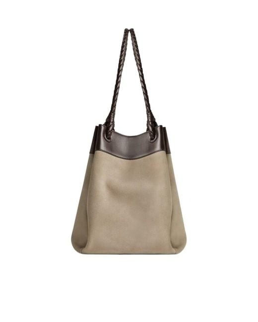 Bottega Veneta Brown Maxi Parachute