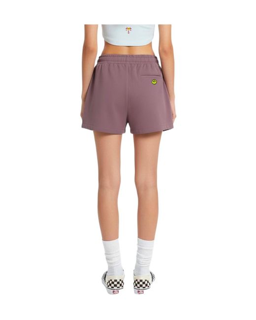 Barrow Purple Elasticated Shorts