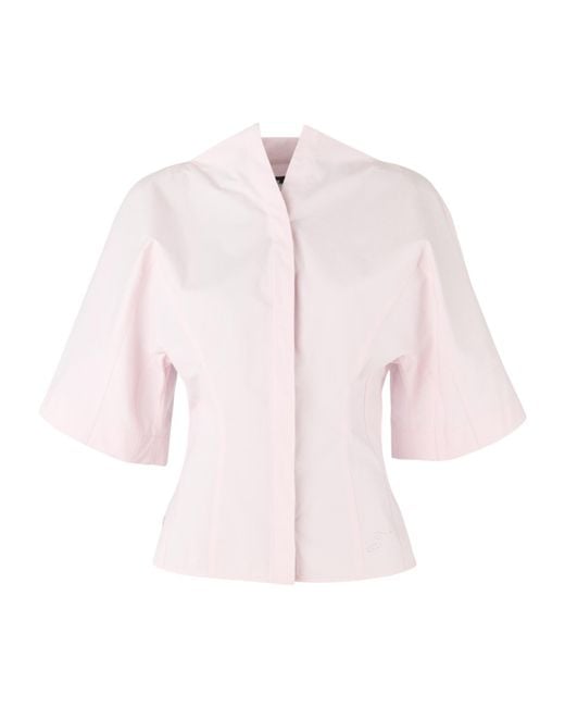 Jacquemus Pink The Moisson Short-Sleeved Shirt