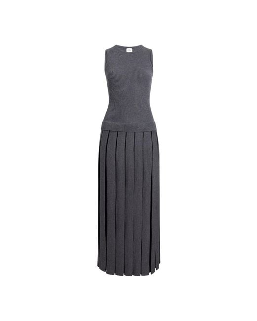 Khaite Blue Cassette Dress