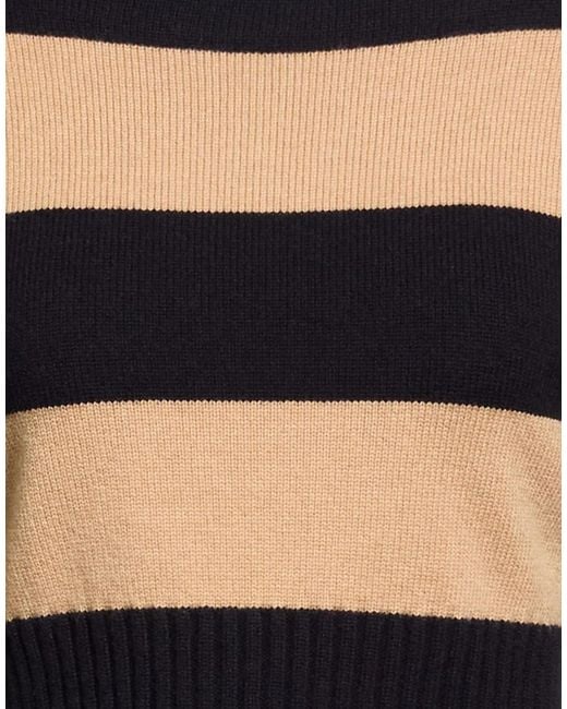Max Mara Blue Striped Knit Top