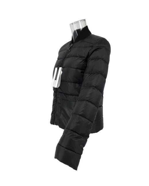 Sportmax Black Zipper Down Jacket