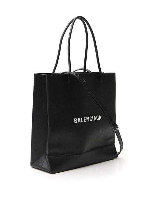 Balenciaga Black Logo Handbag