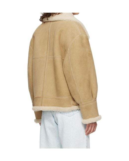 Nour Hammour Natural Long-Sleeved Casual Jacket
