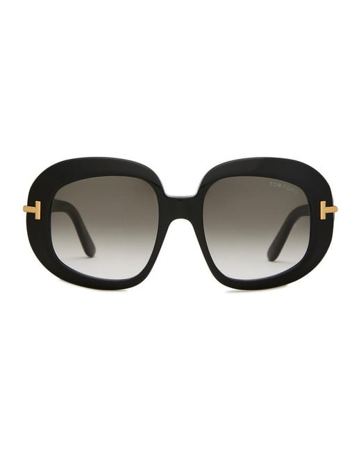 Tom Ford Multicolor Oversized Sunglasses