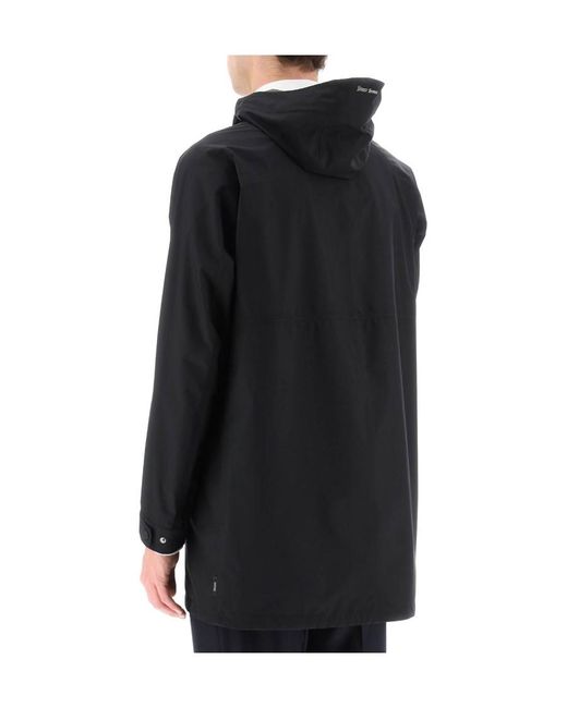 Herno Blue Layer Hooded Parka for men