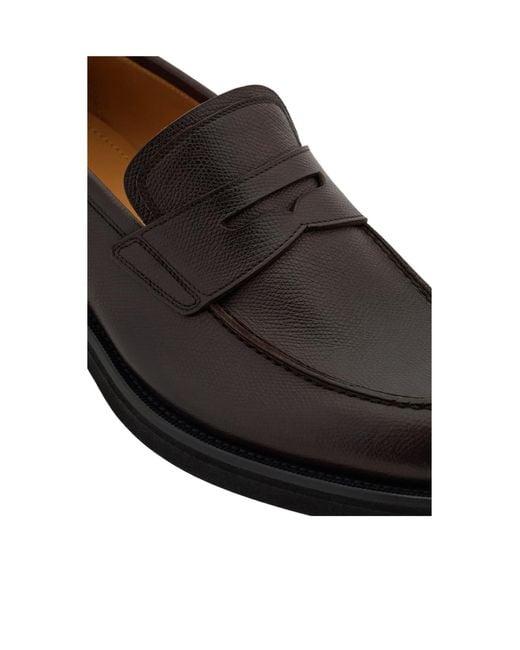 Ferragamo Black Penny Loafer for men