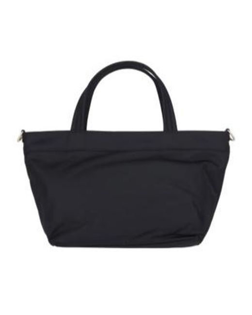 Anya Hindmarch Black E/W Multi-Pocket Mini Cross-Body Tote Bag