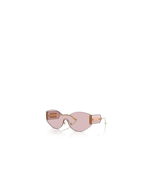 Versace Pink Shield Sunglasses for men