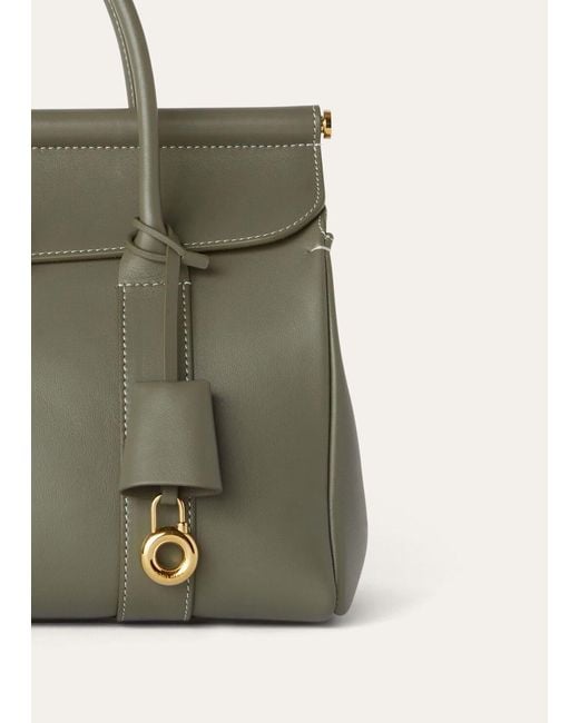 Loro Piana Green Loom L25 Shoulder Bag