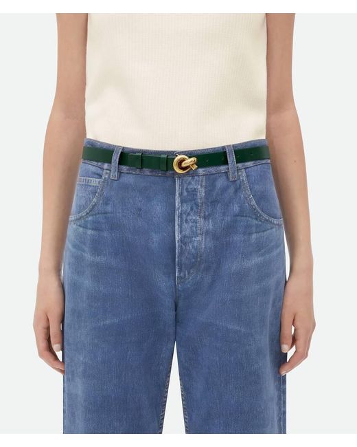 Bottega Veneta Green Knot Belt