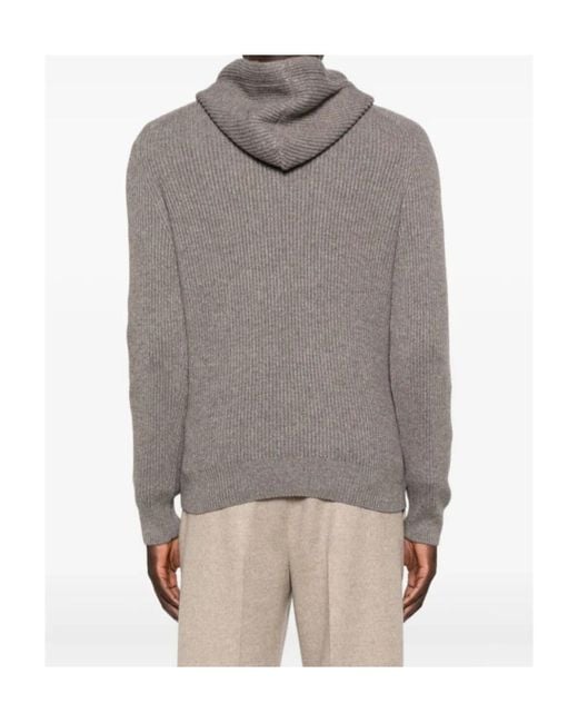 Tagliatore Gray Sweater for men