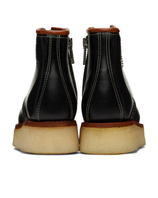 KENZO Black Yama Ankle Boots