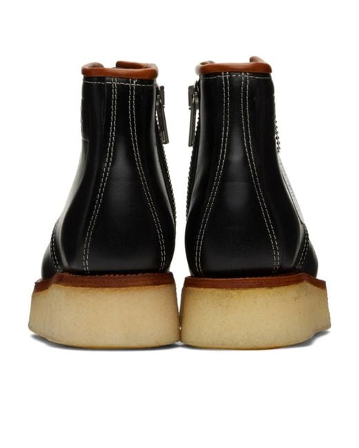 KENZO Black Yama Ankle Boots