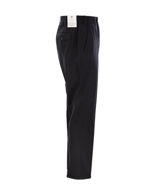 Pt Pantaloni Black Pt Torino The Rebel Stretch Pants for men