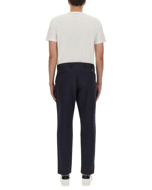 Paul Smith Natural Ps Paul Smith Broad Stripe Zebra Mid Fit Chinos for men