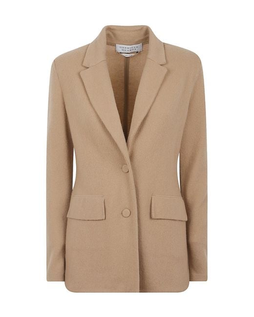 Gabriela Hearst Natural Single-Breasted Blazer