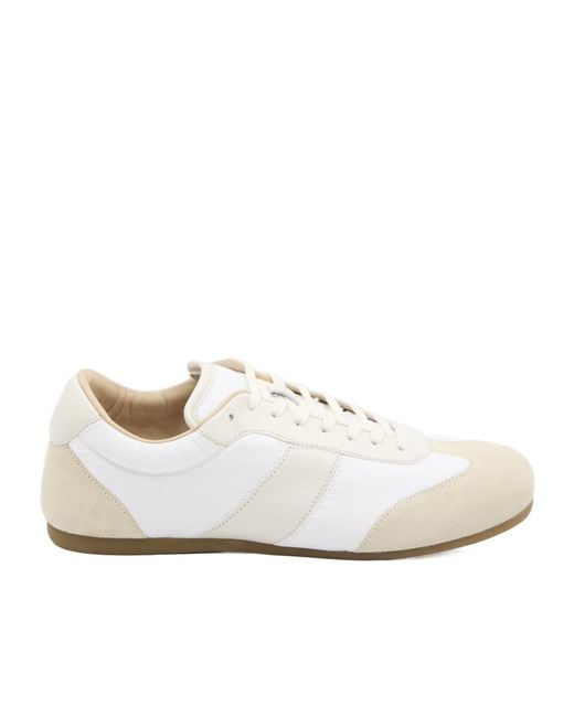 Lemaire White Soft Runner Sneakers for men