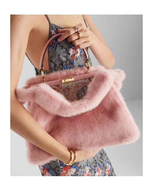 Fendi Pink Peekaboo Iseeu Medium