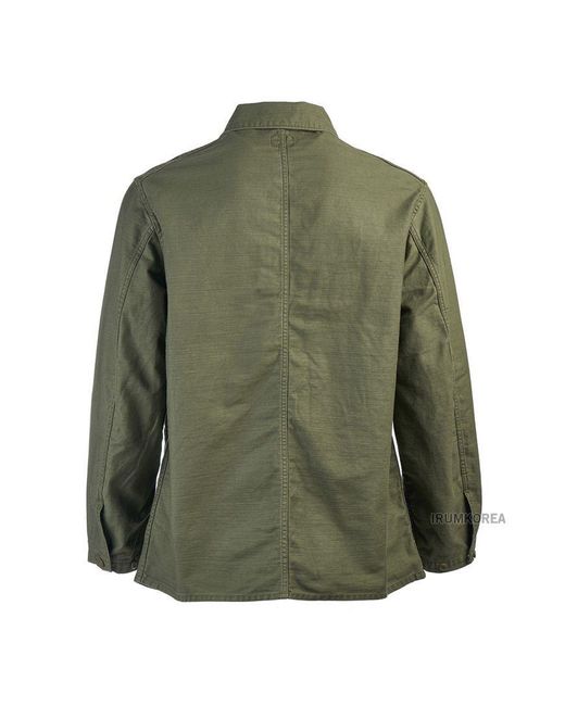 Needles Green Long Sleeve Jacket for men