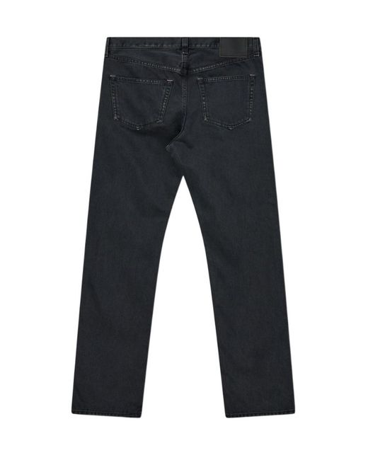 Acne Blue Logo Jeans for men