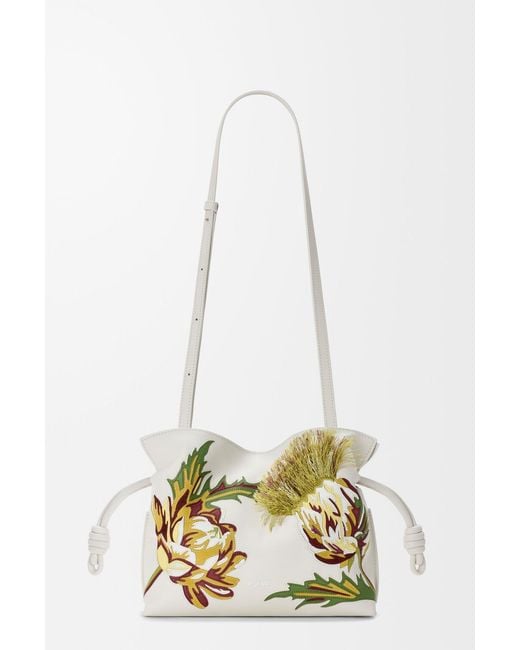 Loewe Metallic Drawstring Shoulder Bag