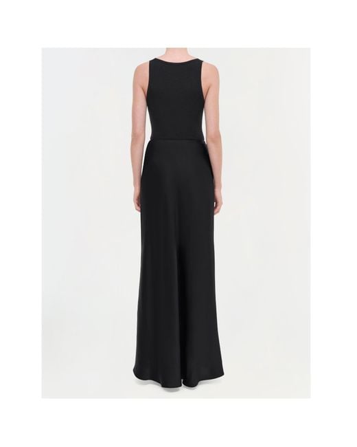 Jonathan Simkhai Black Dottie Skirt