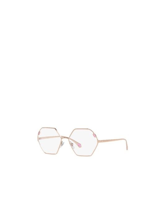 BVLGARI White Logo Flat Mirror