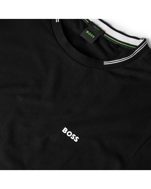 Boss Black Logo Crew-Neck T-Shirt for men