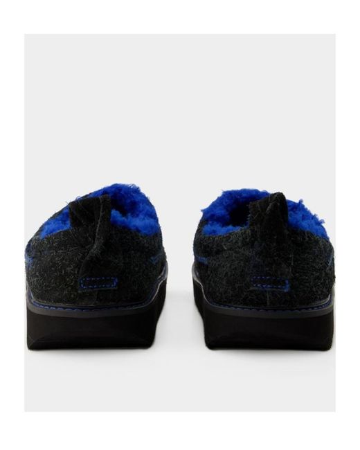 Adererror Black Slip-On Mules for men