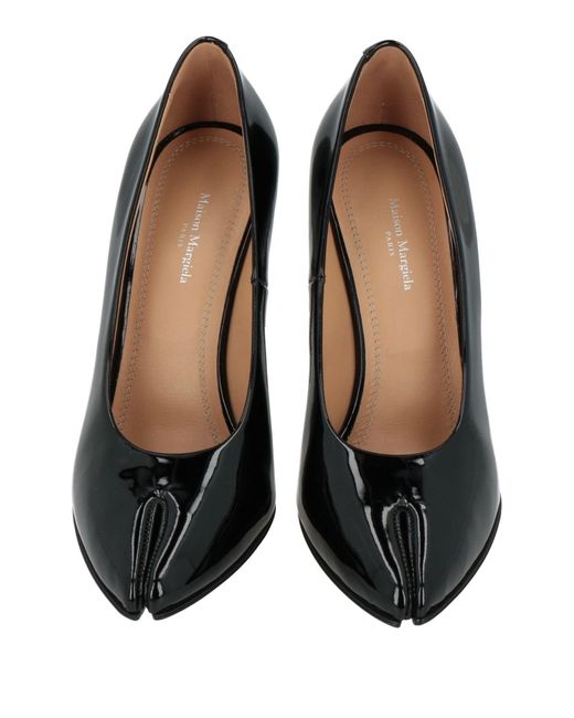 Maison Margiela Black Patent Leather High Heels