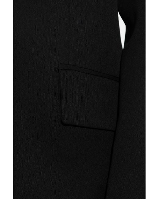 The Attico Black The Long Sleeved Jacket