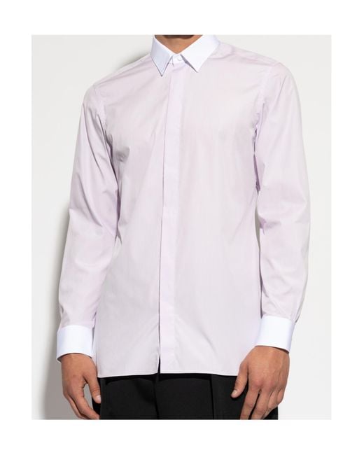 Tom Ford White Long-Sleeved Shirt for men