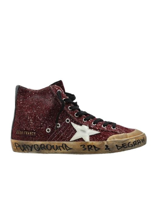 Golden Goose Deluxe Brand Brown Francy Penstar Sneakers for men