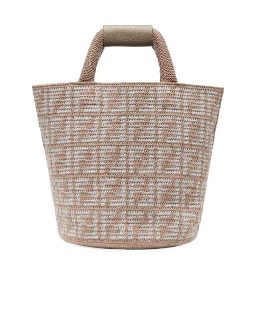 Fendi Multicolor Ff Cashmere Bag for men