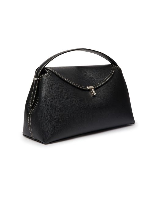 Totême  Black T-Lock Shoulder Bag