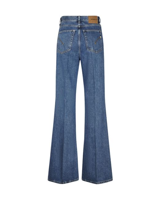 Dondup Blue Flared Jeans