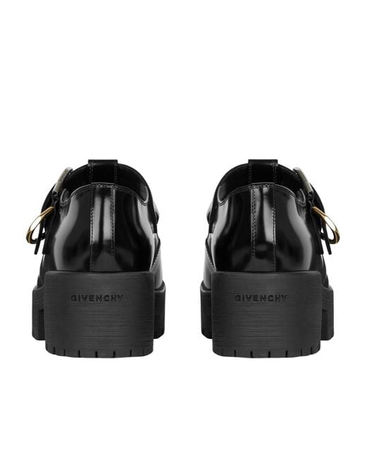 Givenchy Black Voyou Buckled Pumps